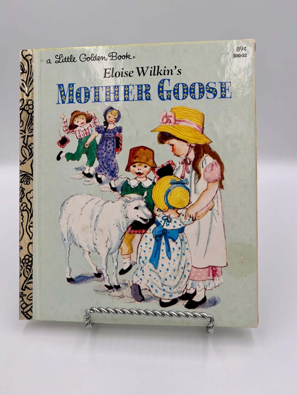 Vintage 1981 Little Golden Book – Mother Goose – Illustrated by Eloise Wilkin